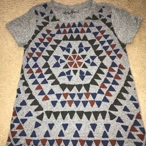 Lucky Brand Geometric T-Shirt szXS